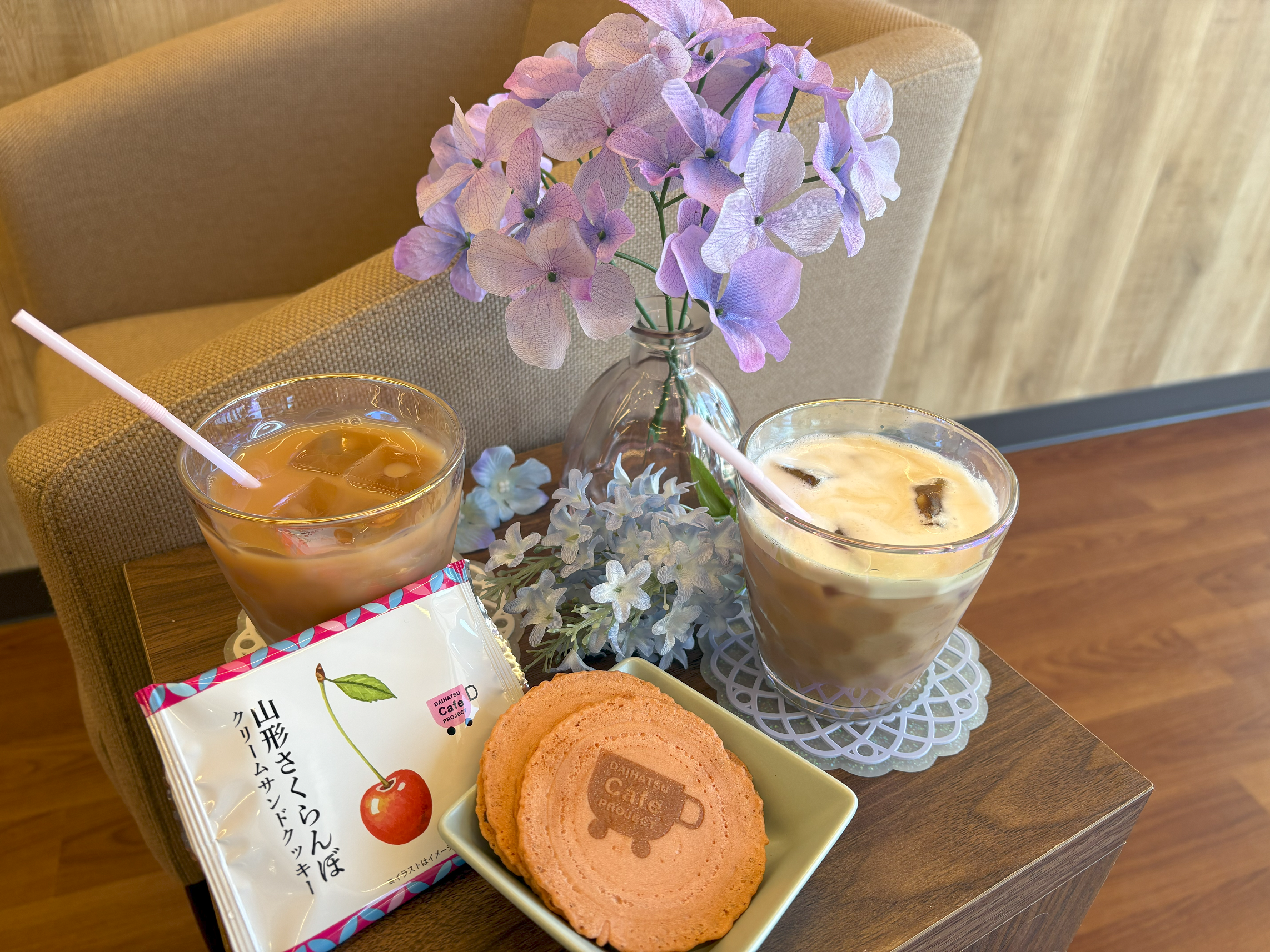 6月のスイーツ🍓 さぬきひめゴーフレットです🍓